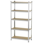 Easy Maxx 11768 Heavy Duty Shelving 175kg 900x1800x400mm 5 Shelves