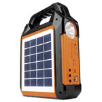 Easy Maxx 9470 Solar Power Bank 18W 4500mAh with Lights Radio Speaker
