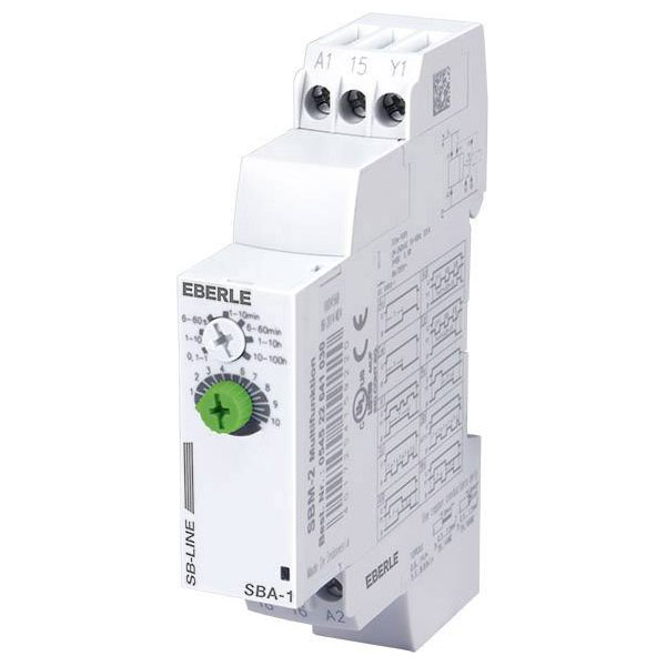 Eberle 054510641030 SBA-1 TDR Time Relay 0.1s-100h 1 Changeover