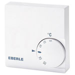Eberle 111 1102 51 100 RTR-E 6124 Indoor Thermostat Surface-Mount 24h Mode