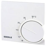 Eberle 121 1101 51 100 RTR 9121 Indoor Thermostat, Pure White, Precise