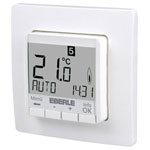 Eberle 527820455100 FIT 3Rw Thermostat with Large Display, Timer, Flush Mount