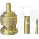 Elan 408060 BNC Connector Plug Straight 75 Ω 1 piece(s)