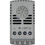 Elmeko TES060 Enclosure Thermostat 24V DC 1 Change-Over 37x64x46mm