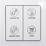 Eltako 30000072 F4PT-wg Wireless 4-Channel Transmitter 30m Range