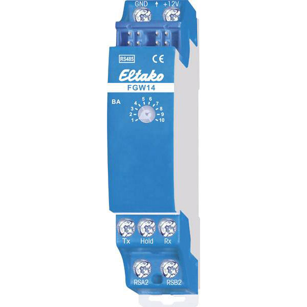 Eltako 30014017 FGW14 Gateway Standby Loss 0.5W DIN Rail Installation
