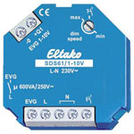 Eltako 61100800 DIN-rail Dimmer Blue 1-10V for LED/ballast 600VA