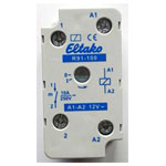 Eltako 91100411 Relay 12V 8A Manual Op AP-Mounting Indicators 100% Duty