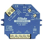 Eltako EUD61NPN-UC Dimmer: Surface/Flush Mount for Various Lamp Types