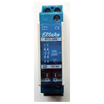 Eltako R12-200-12V Relay 12V 8A DIN Rail Manual Operate 18mm Wide