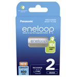 Eneloop 52362160 Eneloop HR03 AAA Rechargeable Battery NiMH 800mAh 2pieces