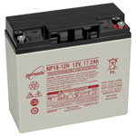 Enersys NP18-12 Genesis Battery 12V 17.2Ah AGM VDS Cert, Maintenance-Free