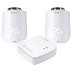 Eurotronic 700241 Comet Zigbee Smart TRV Set 2 Thermostats + Gateway