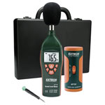 Extech 407732-KIT Sound Level Meter 35-130 dB ANSI/IEC Type 2 Case Incl.