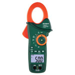 Extech EX820A Clamp Meter IR Thermometer LoZ LPF CAT IV 600V