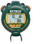 Extech HW30 Moisture Meter Thermometer Timer Clock Strap Included