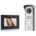Extel 720315 Compact Video Door Intercom 4" Touch Aluminium IP44 IK08