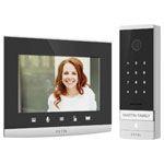 Extel 720320 CODE Connect Video Door Intercom Wi-Fi Kit Black Glass