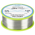 Felder 51760520 ISO-Core Solder Reel Lead-Free Sn96.5Ag3Cu0.5 0.5mm 0.25kg