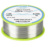 Felder 51761020 Ultra Clear Solder Reel Lead-Free 0.250 kg 1 mm