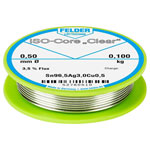 Felder 52760510 ISO-Core SAC305 Solder Wire Lead-Free 0.5mm 0.1kg