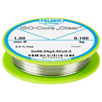Felder 52761010 ISO-Core SAC305 Solder Reel Lead-Free High Temp Resistance