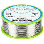 Felder 5552940720 ISO-Core Sn100Ni+ Solder Reel 0.75mm 0.250kg Lead-Free