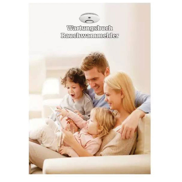 FireAngel 537 Smoke Detector Maintenance Log A5 Size DIN 14676 Com...