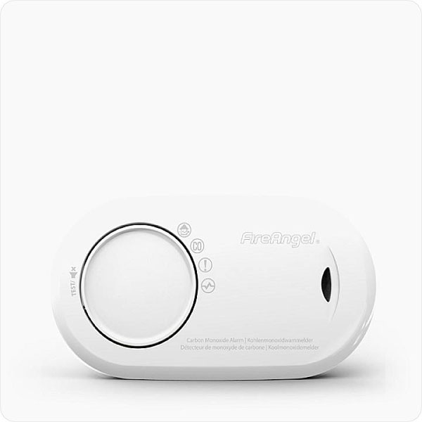 FireAngel FA3820-EUX10 Carbon Monoxide Detector, 10-Yr Battery, LE...