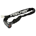 FISCHER 85898 Chain Lock Black Key Lock Secure Cycle Protection
