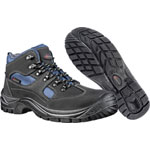 Footguard 631840-40 SAFE MID Safety Boots Size EU 40 Black/Blue S3