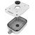 Foscam FAB28H Junction Box: Protects Cables Aluminium Weatherproof