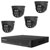 Foscam FN9108E-T4-2T Black Camera Set 8-Channel 3K PoE 4 Cameras
