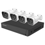 Foscam FNA108E-B4-2T Video Surveillance Set 8-Channel 4K PoE Cameras