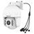 Foscam SD8EP CCTV Camera 8MP 4K UHD 4x Optical Zoom Night Vision 50m