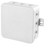 F-Tronic 7340038 Junction Box 85x85x40mm IP54 Light Grey 10pieces