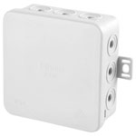 F-Tronic 7340139 Junction Box 75x75x40mm Light Grey IP54 10pieces