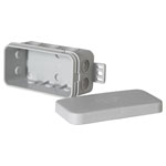 F-Tronic 7340141 Junction Box 75x37x40mm Light Grey IP54 10pieces
