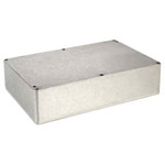 Gainta G124 Casing Aluminium Die-Cast Alloy Natural - 222 x 146 x 55 - 1 piece