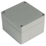 Gainta G366 Casing ABS Plastic Dark Grey - 82 x 80 x 55 1 piece