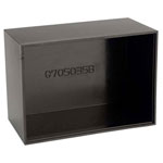 Gainta G705035B Die Cast Enclosure ABS Plastic Black 1 piece