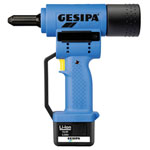Gesipa 1434898 AccuBird Cordless Rivet Gun 14.4V 2Ah Li-ion Charger Case