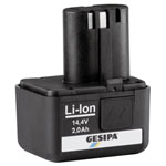 Gesipa 1666440 Tool Battery 14.4V 2Ah Li-ion High-Performance