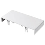 GGK 12733 End Piece 110x62mm Alpine White Clean Finish for Trunking