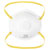 GIME 2575495 Valved Dust Mask FFP2 10piece EN149:2001+A1:2009 Certified