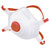 GIME 2575496 Valved Dust Mask FFP3 10 pieces EN 149:2001+A1:2009 Certified