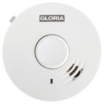 Gloria 002518.0015 R-10 Smoke Detector 10-Year Battery Ø104x40mm