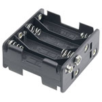 Goobay 12470 Battery Tray 8x AA Stud/Socket Size 63x58x29.5mm