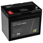 Green Cell CAV06 Battery LiFePO4 12.8V 50Ah PP3 BMS Efficient Durable