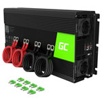 Green Cell GC-INV11 Inverter 2000W 12V-230V USB Port Pure Sine Safe Use